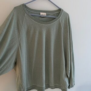 Women's Wrap London Green Top